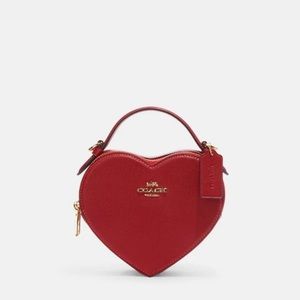 COACH Red Heart Crossbody